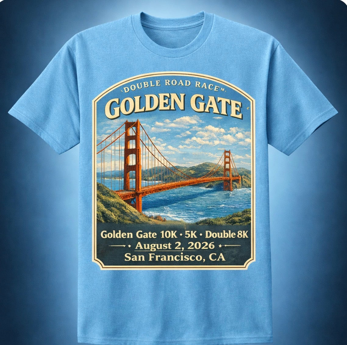 Golden Gate Bay Area Reces August 2, 2026.  10K, 5K Run/Walk and Double 8K