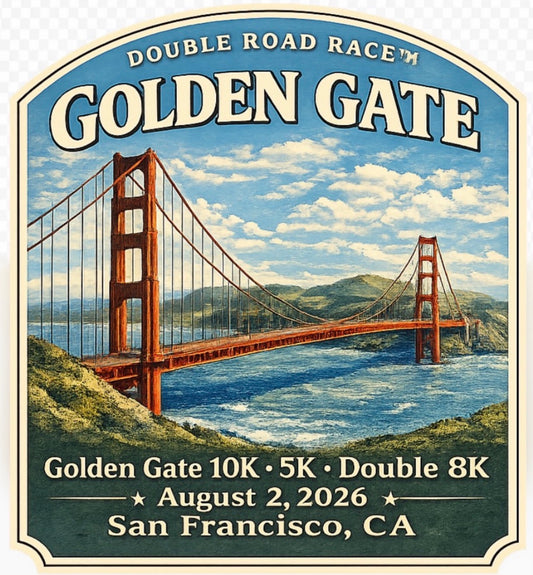 Golden Gate 10K . 5K . Double 8K - August 2, 2026
