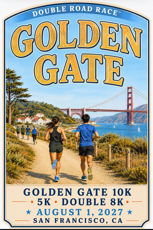 Golden Gate 10K . 5K . Double 8K - August 1, 2027