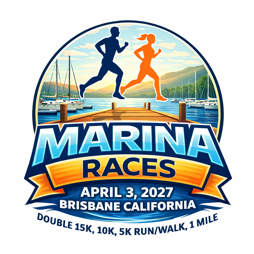 Marina Double 15K (10K + break + 5K) · 10K · 5K Run/Walk · 1-Mile